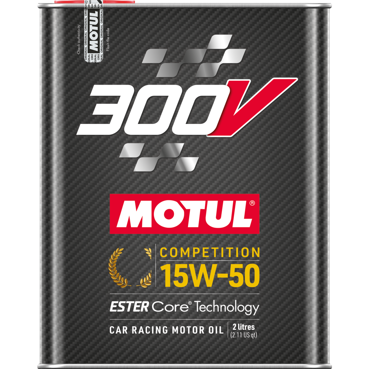 Motul 300V 15W50 Huile moteur de compétition - 2L
